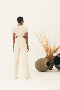 Crop Top & Jumpsuit Set - NALÈ