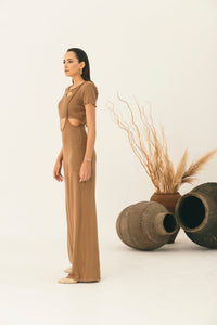 Crop Top & Jumpsuit Set - NALÈ