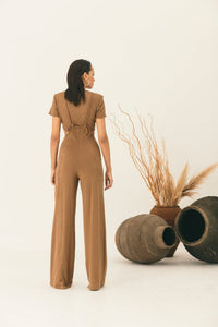 Crop Top & Jumpsuit Set - NALÈ