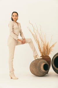 Ribbed Corset and Trouser Set - NALÈ