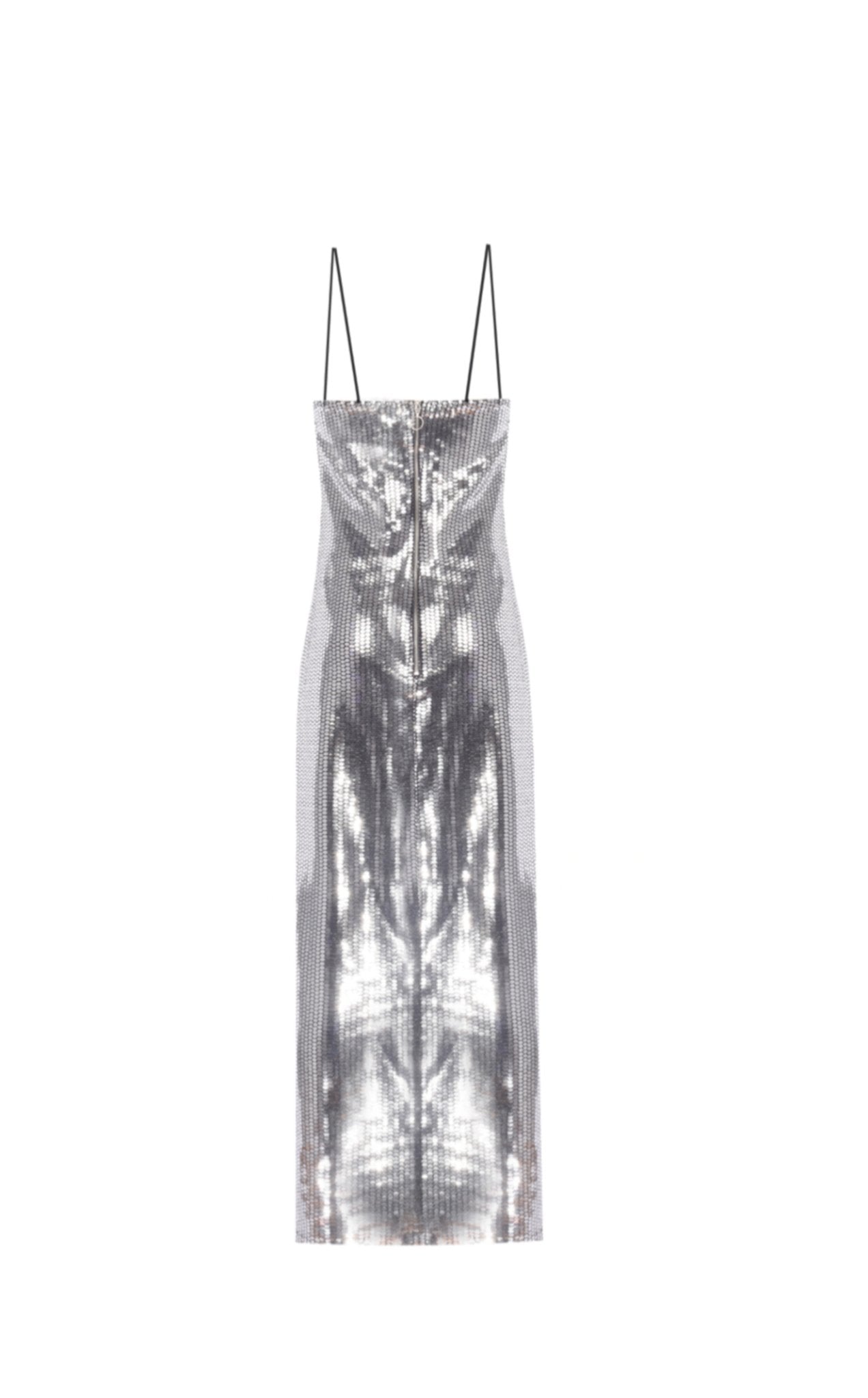 Classic Long Silver Sequin Dress XL/UK Size 14/US Size 10 Classic Long Silver Sequin Dress XL/UK Size 14/US Size 10